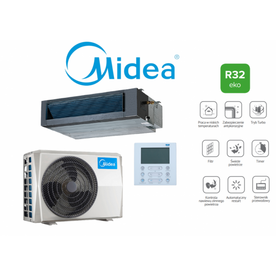 Midea MTI-55HWFNX-QRD0/MOE30U-55HFN8-RRD0