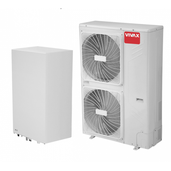 VIVAX HPS-41CH120AERI/O3 R410 12kW, ТРОФАЗНА+HPS-120HM155AERI